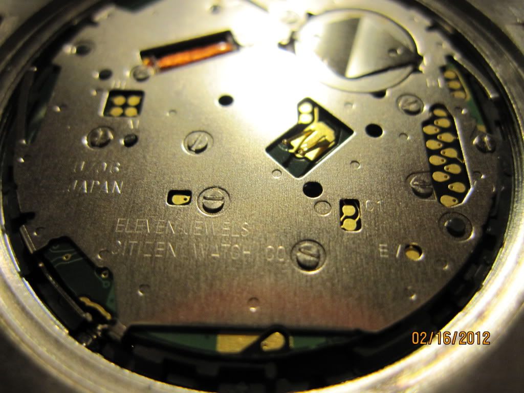 Eco Drive movement pics?